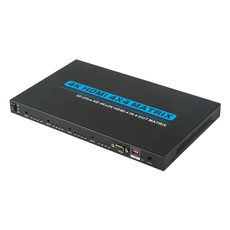 V1.4 4K / 30Hz HDMI 4x4 Matrix s podporou EDID 3D Ultra HD 4Kx2K