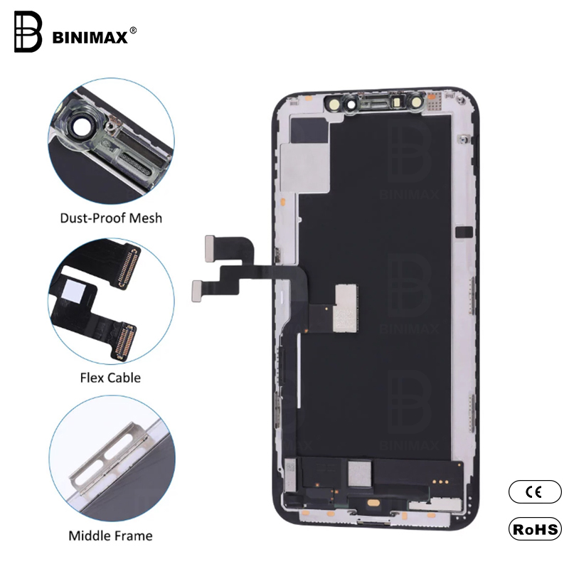 BINIMAX skladem mobilní telefon lcd pro ip XS