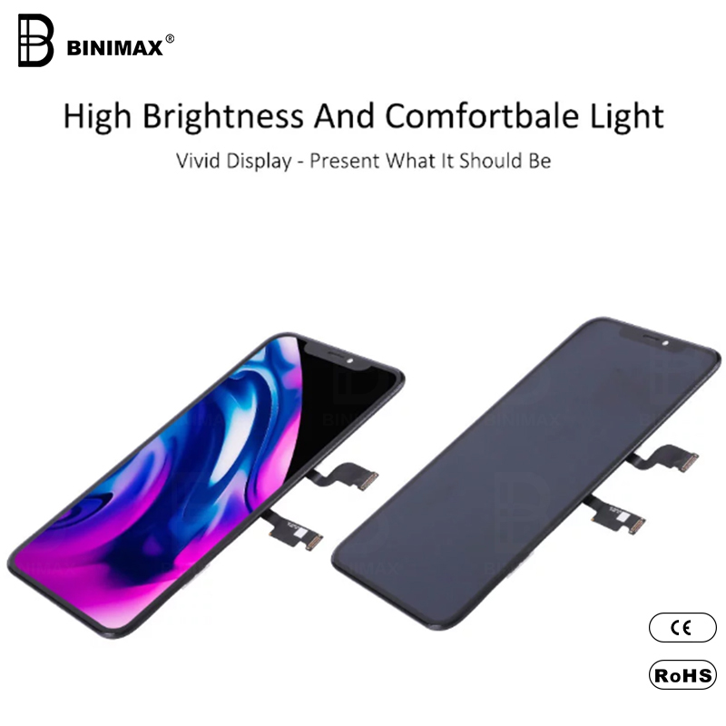 BINIMAX velký inventární mobilní telefon displej LCD pro ip XSMAS