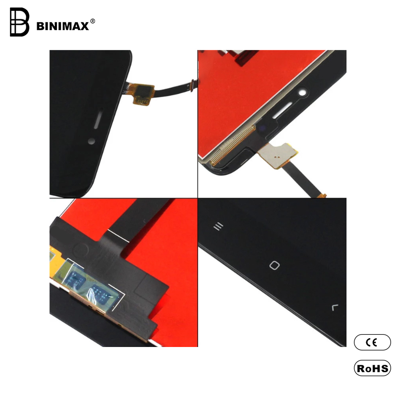 BINIMAX Mobile Phone TFT LCD displej montáž pro redmi 4x
