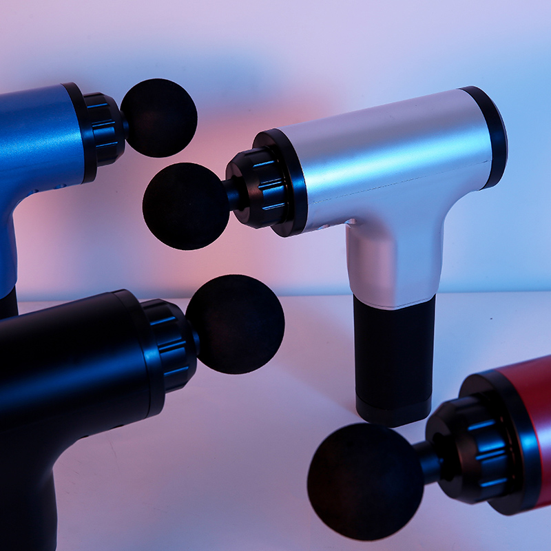 12V Muscle Relax Masážní masážní pistole Ruční vibrační masážní Fascia Gun