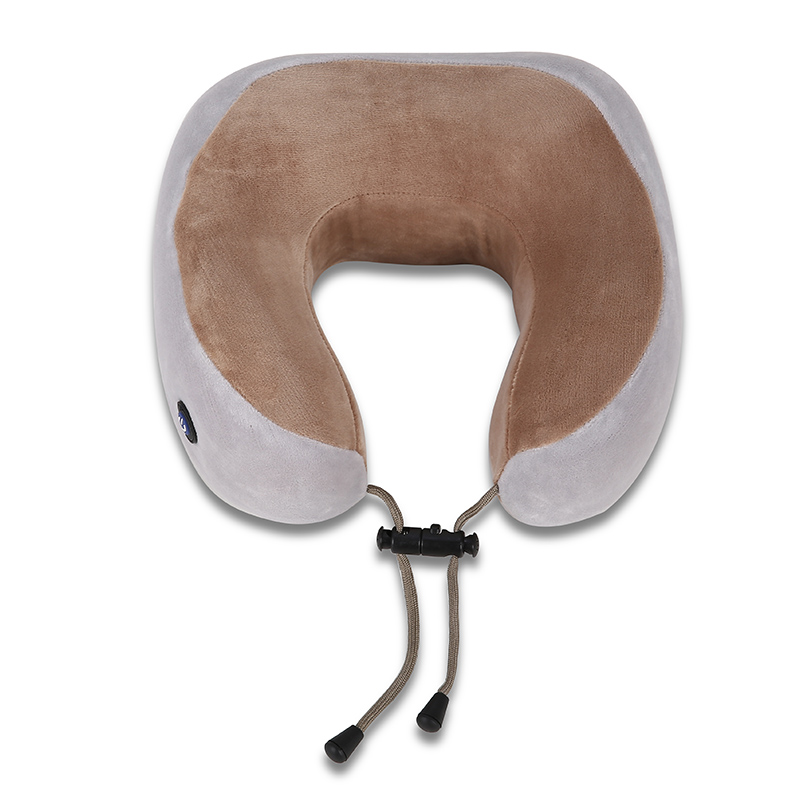 AA Baterie U-Shape Masážní polštář Memory Foam Neck Travel Masážní polštář Neck Massager