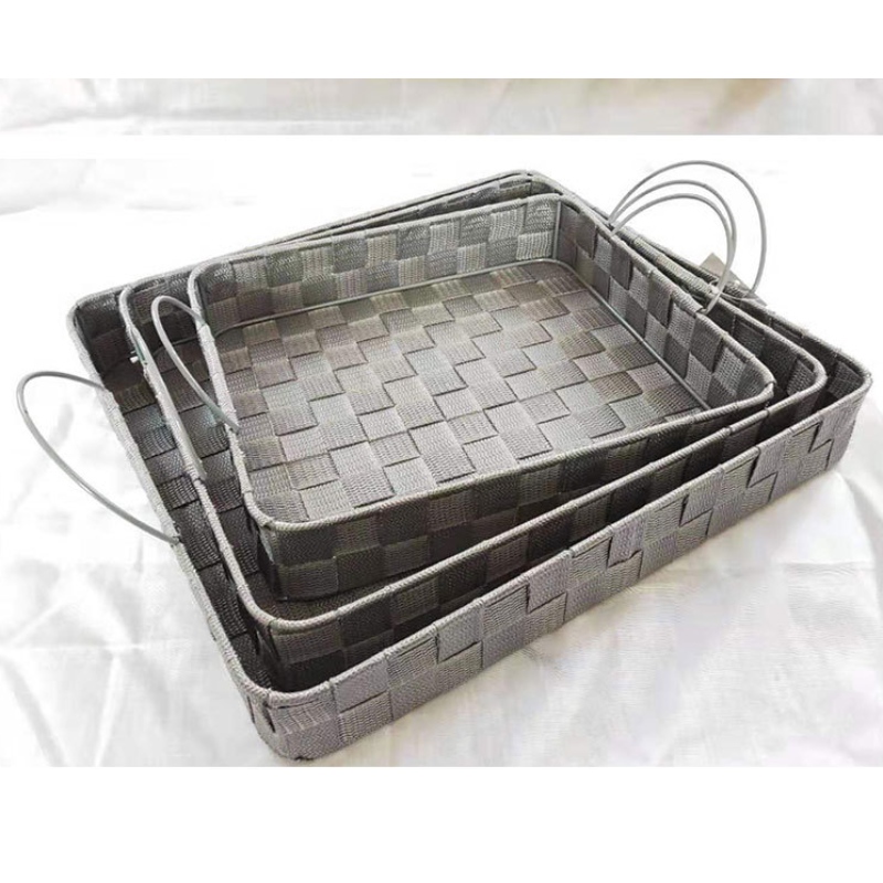 Látkový koš s úchyty