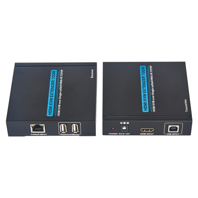 HDMI KVM Extender 100m nad jediným kate5e/6 Support Full HD 1080P