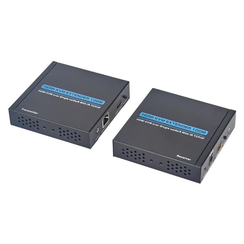 HDMI KVM Extender 100m nad jediným kate5e/6 Support Full HD 1080P