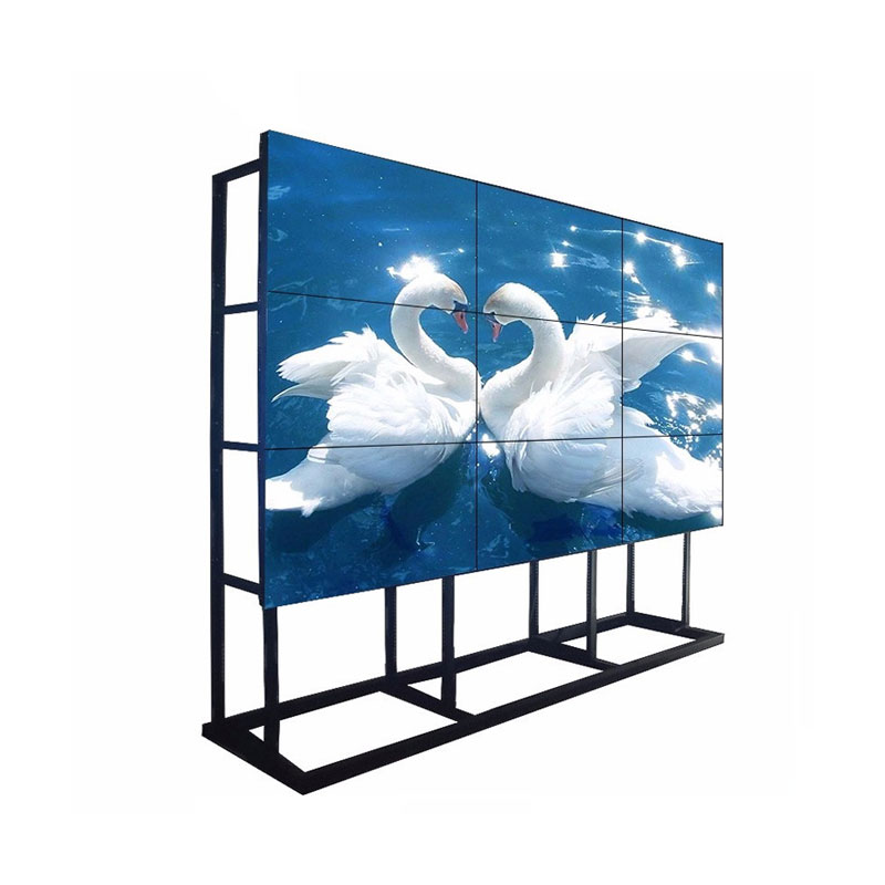 55 palcový 3,5 mm rámeček 500 NIT LG LCD video stěny Systémový monitorový displej pro velitelské centrum, nákupní středisko, velkoobchodní prodejnu