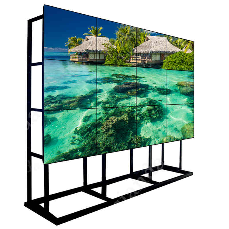 55 palcový 3,5 mm rámeček Monitor LCD Video stěny LCD Nit s displejem LG s panelem LG pro velitelské centrum, nákupní středisko, kontrolní místnost s řetězci