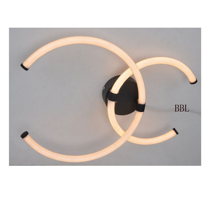 LED stropní lampa s akrylovou trubicí bez stínu