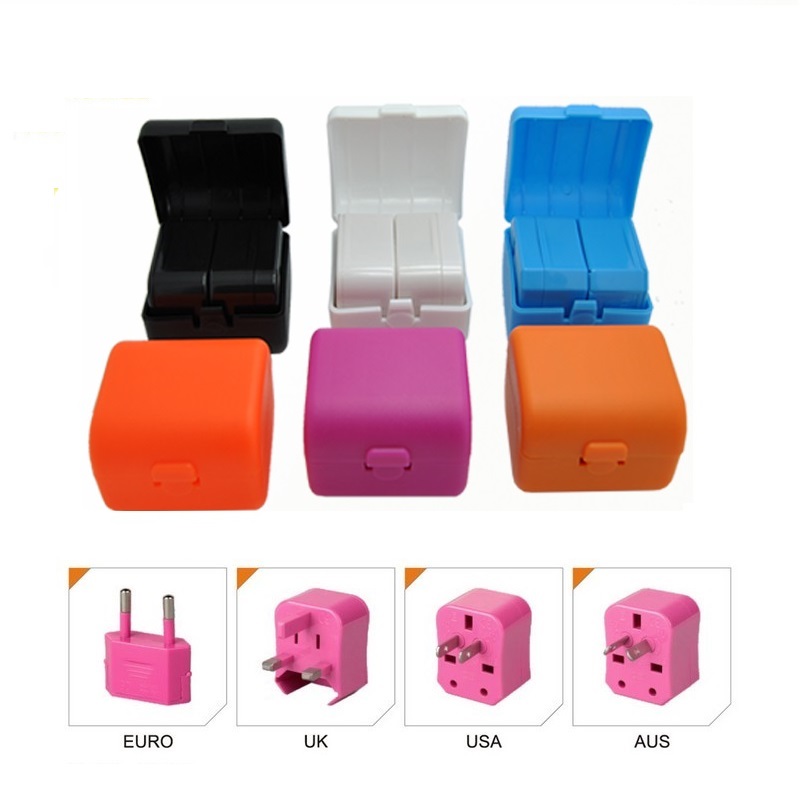 Propagační dárek RRTRAVEL US / AUS / EU / UK zapojuje vše do jedné sady cestovního adaptéru s pouzdrem