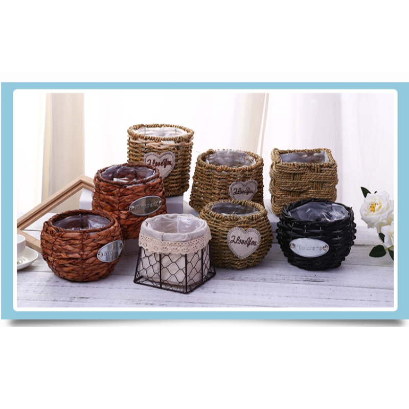 Circle Seagrass Basket