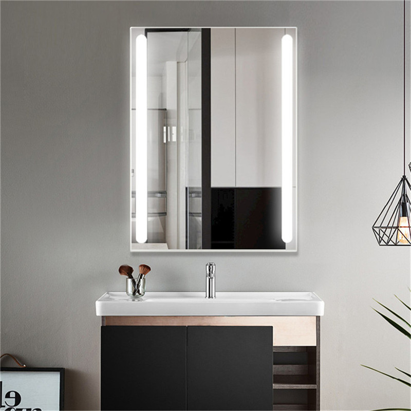 Heat Fog Free Wall Mounted Koupelna LED Mirror s 3 Colors Light for Bath příslušenství