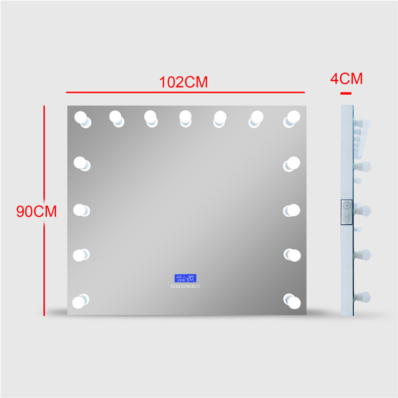 WALL Hollywood vedl ješitné zrcadlo velké velikosti Wall Mount zrcadlo s 18ks led žárovka