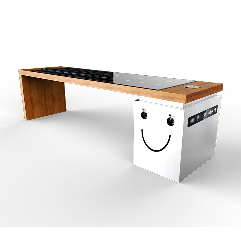 USB Charging Smart Wifi Professional Výrobce Outdoor Street Bench