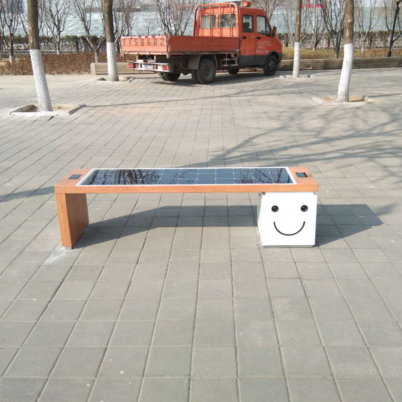 USB Charging Smart Wifi Professional Výrobce Outdoor Street Bench