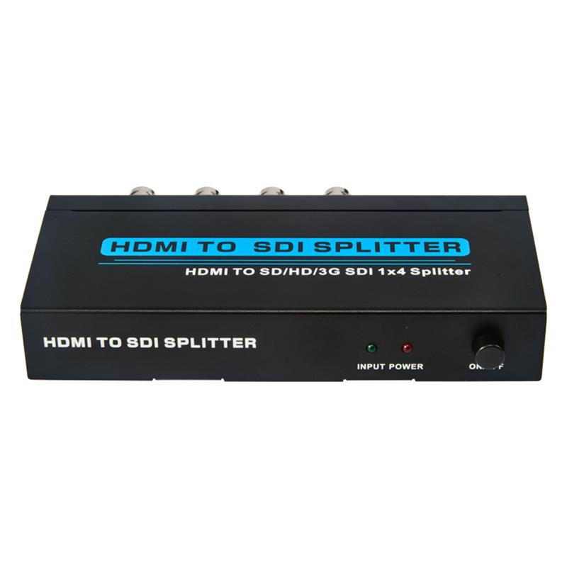 HDMI na SD / HD / 3G SDI 1x4 SPLITTER Podpora 1080P