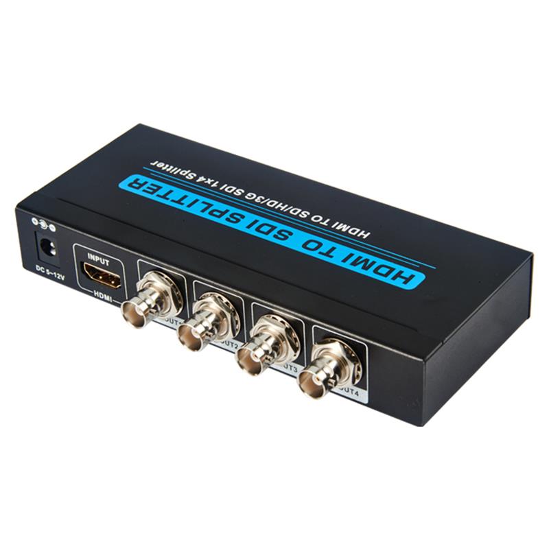 HDMI na SD / HD / 3G SDI 1x4 SPLITTER Podpora 1080P