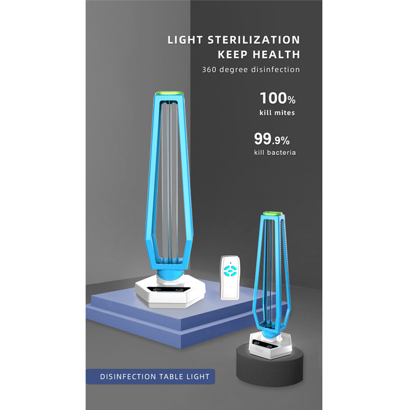 2020 UV dezinfekce modrá bílá antikorozivní lampa