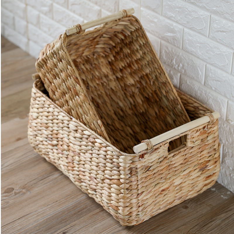 Sada 3 skladovacích košů na vodní hyacint