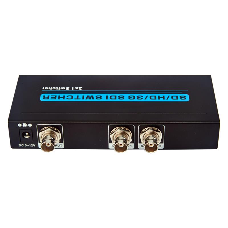 SWITCHER SD / HD / 3G SDI 2x1 Podpora 1080P