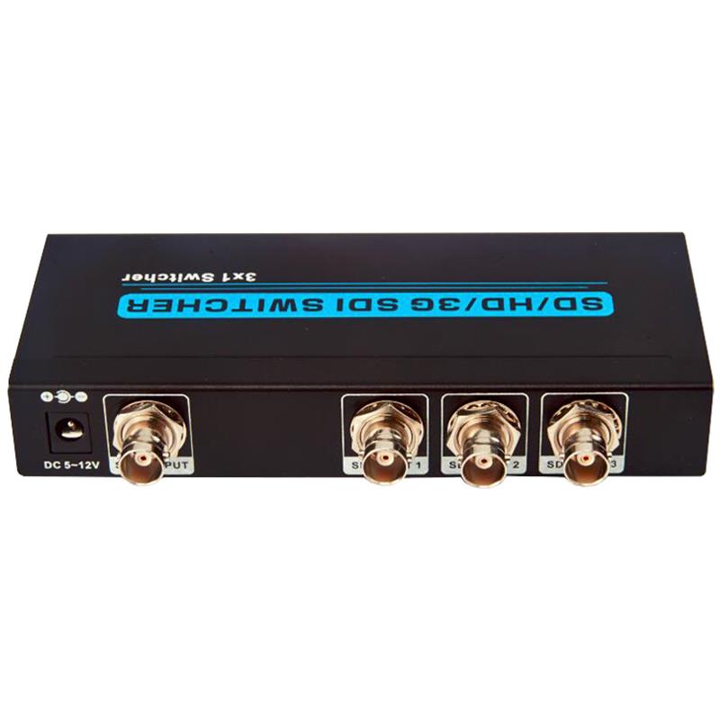 SD/HD/3G SDI 3x1 SWITCHER Podpora 1080P