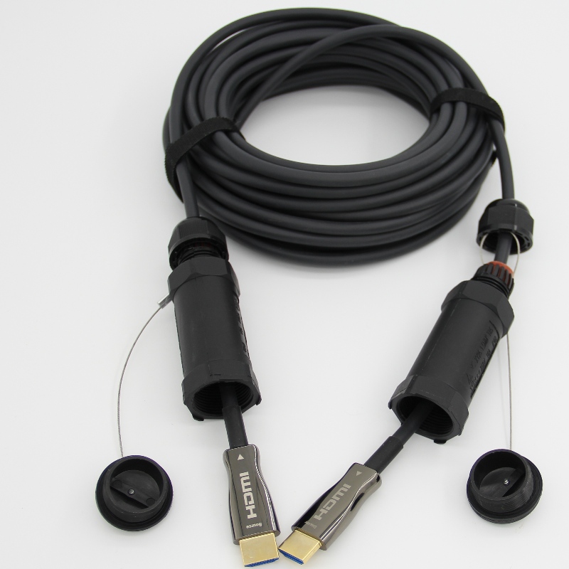 Ozbrojený HDMI aktivní optický kabel s4K@ 60hz18G 3D dobré pro závitové trubky