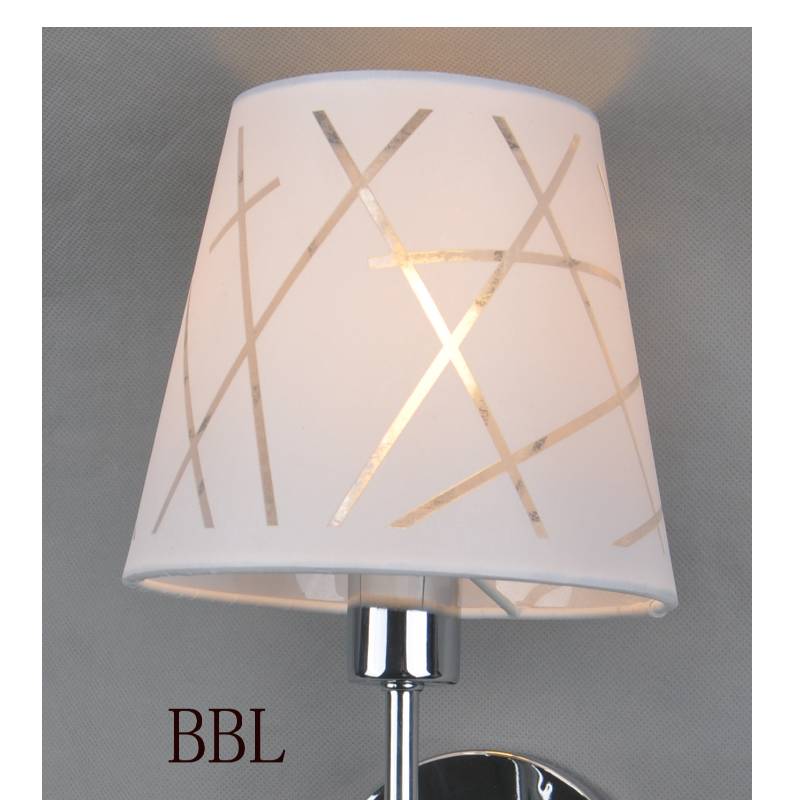 Wall lampa s textilním stínem
