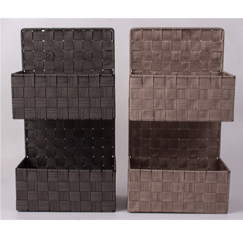 Domácí dekorační látkový koš