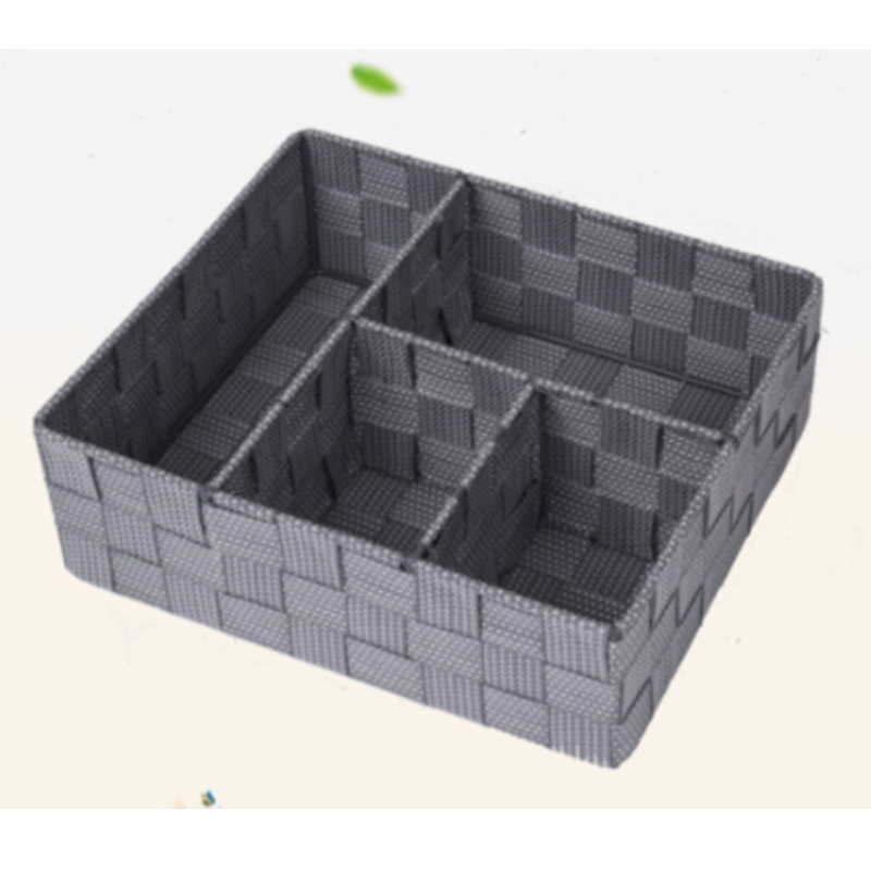 Ručně vyrobený koš na skladování tkanin z polypropylenu