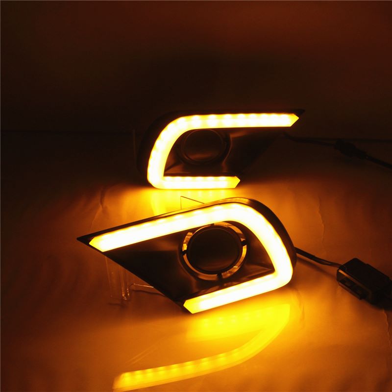 Daytime running light for Toyota Innova 2013~2015,foglamp for Toyota Innova 2013 DRL
