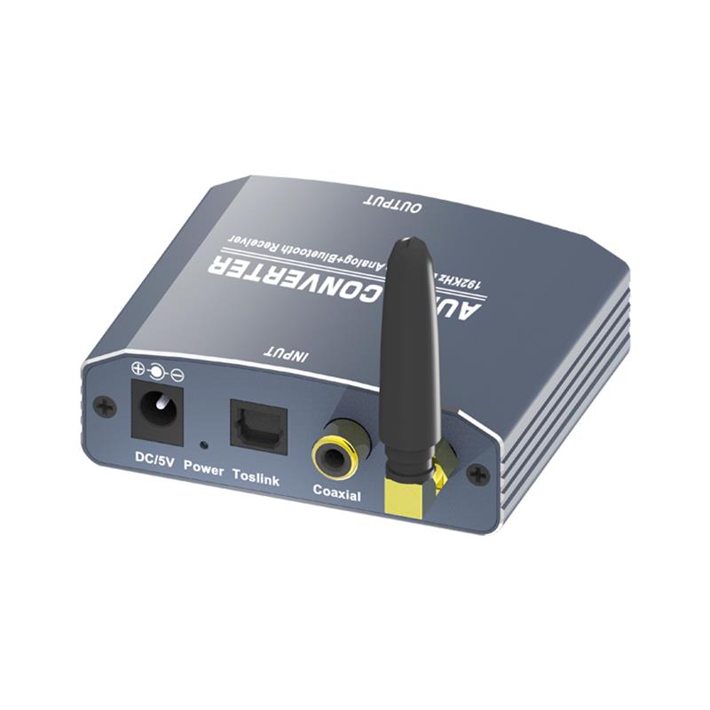 Převodník digitálního na analogový audio s podporou Bluetooth přijímače 192 kHz
