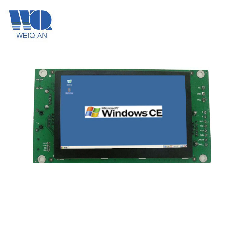 4.3palcová Průmyslová dotyková obrazovka LCD modul Panel PC