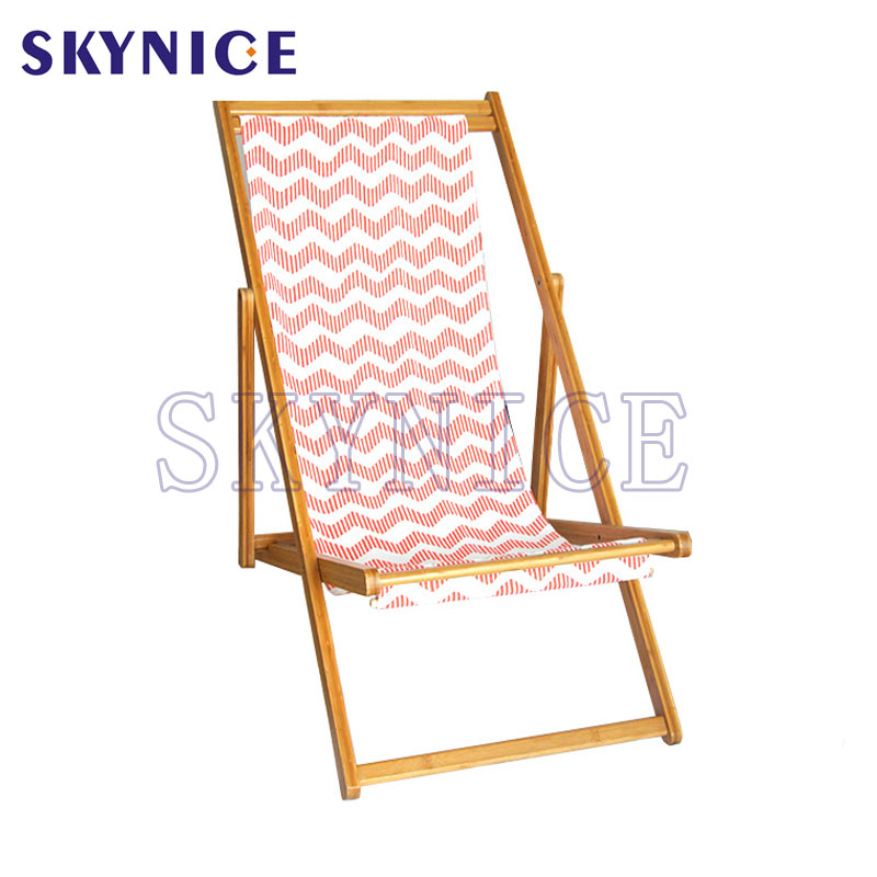 Venkovní Canvas Recline Sling Garden Paito Beach židle