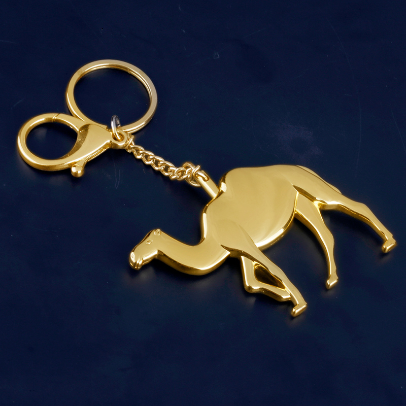 Metal Camel Keychain