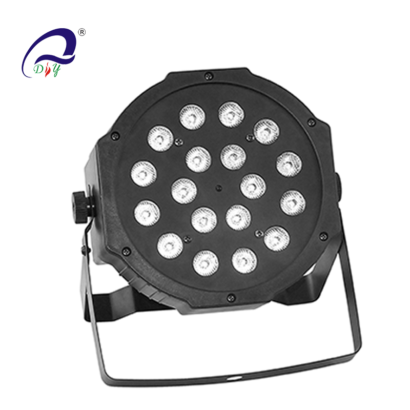 PL60 18ks*1W RGB LED Slim Par Light for Stage