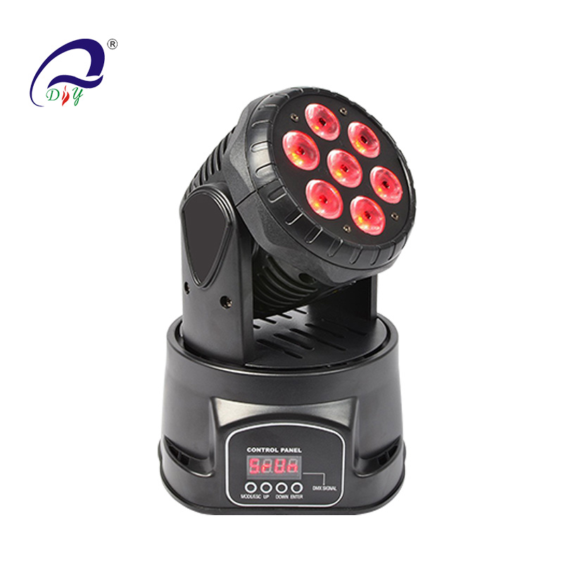 PL-14 7ks*10W/15W LED Mini Moving Wash Head Light