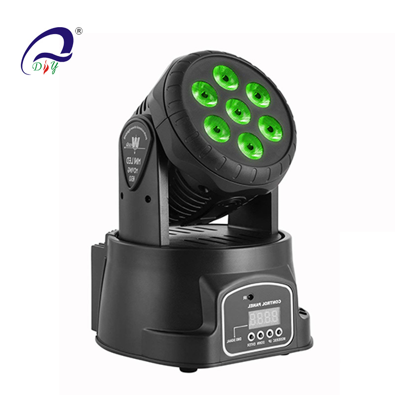 PL-14 7ks*10W/15W LED Mini Moving Wash Head Light