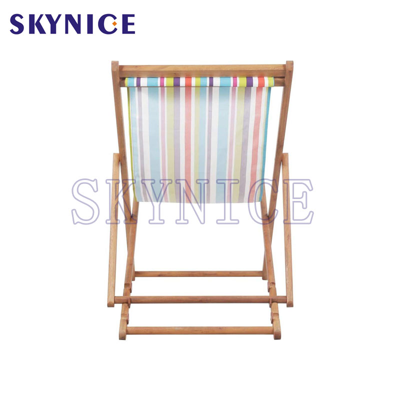 Sunshine Seaside Wooden Lounge Beach židle