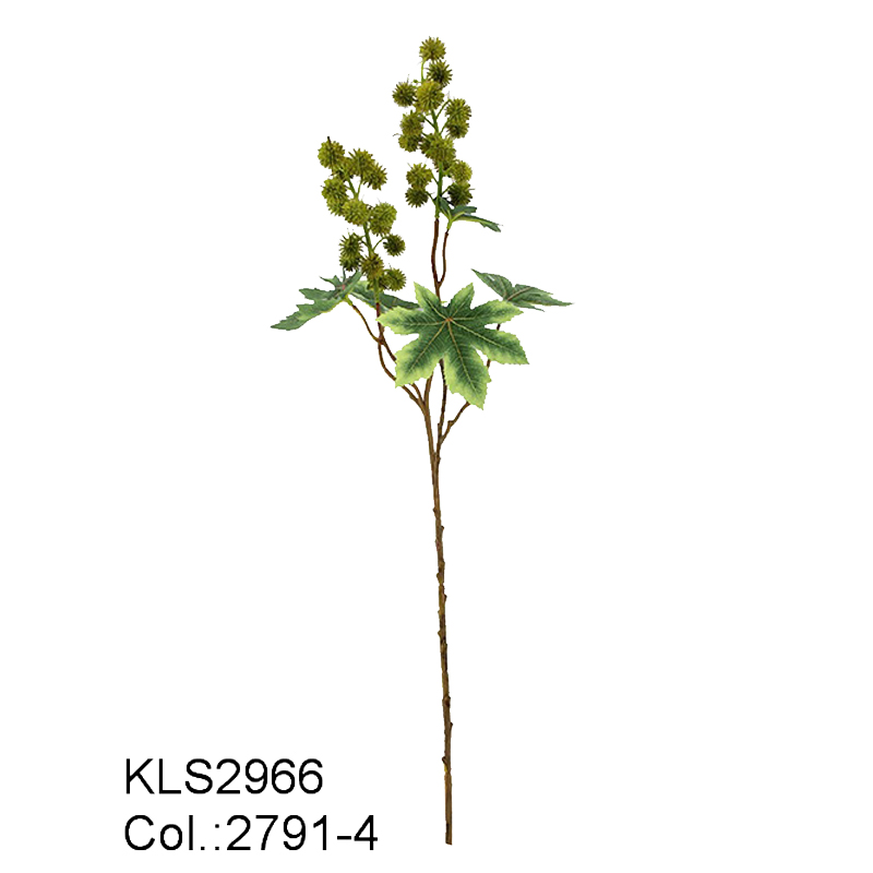67 cm Ricinus Spray \/ 35 hlav
