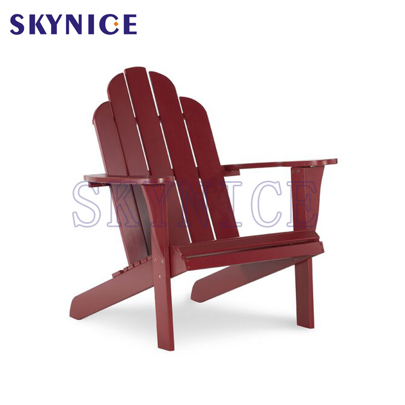 Dřevěná židle Adirondack pro volný čas v zahradě