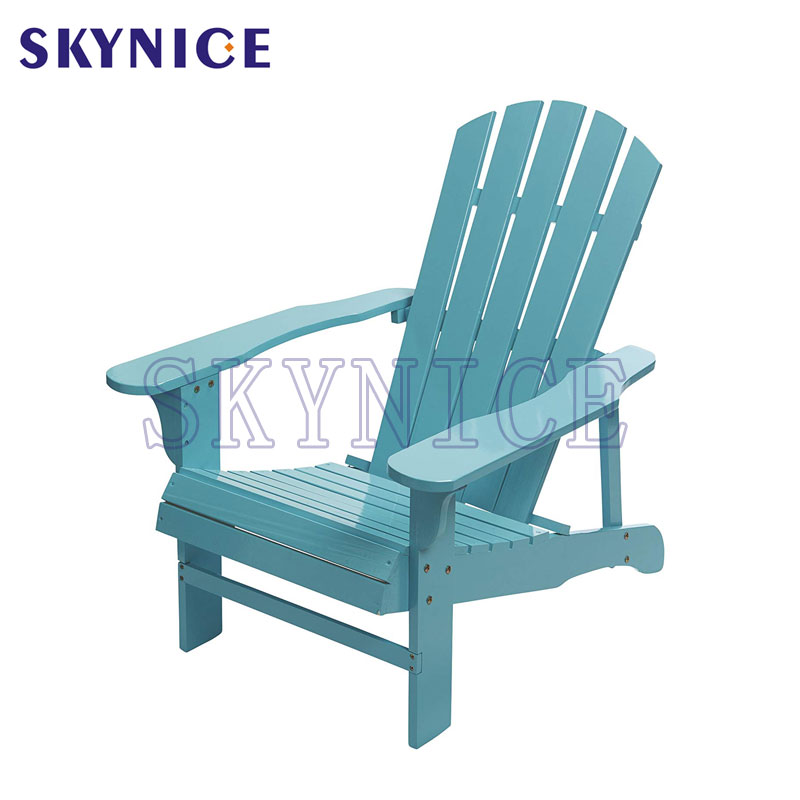 Přírodní barva Outdoor Beach Wood Adirondack Chair