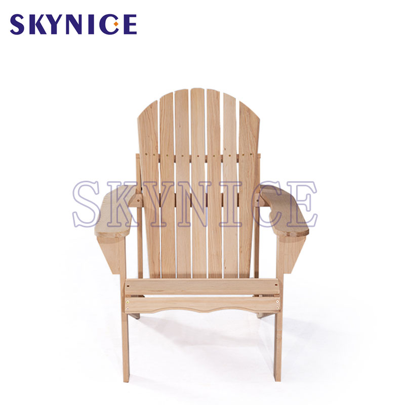 Venkovní Natural Fir Wood Rocking Chair Patio Deck Frog Chair