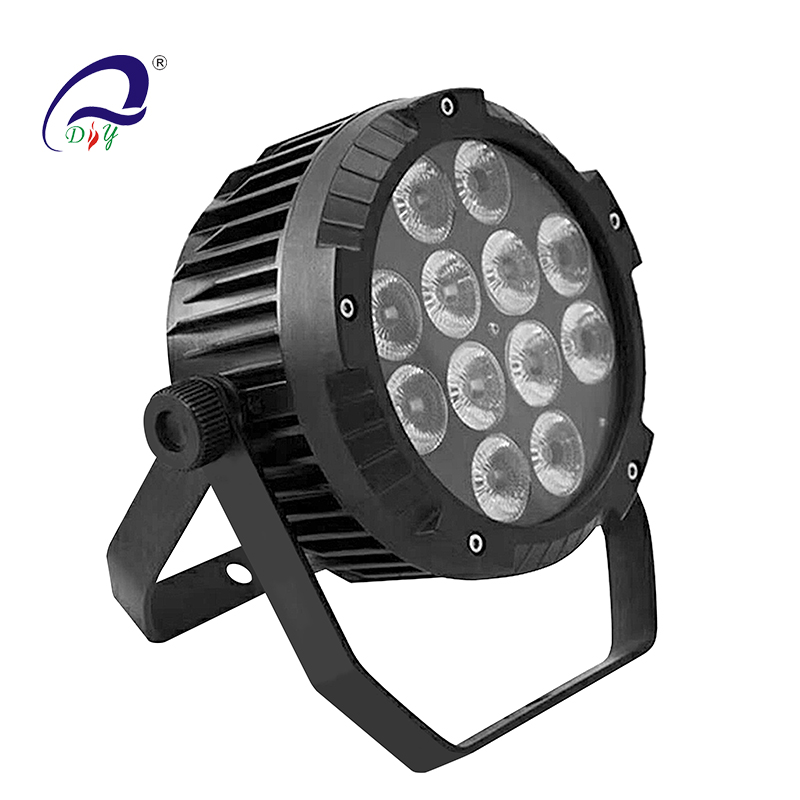 PL20 12PCS Vodotěsný IP65 LED Par stage Light