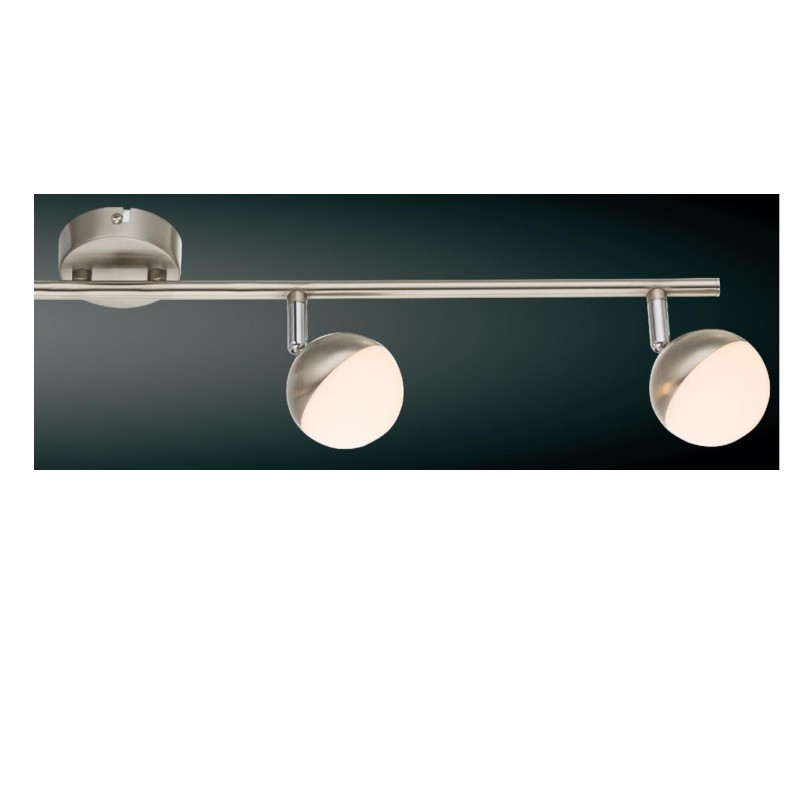 Vysokonapěťové LED bodové světlo-4, s plastovým odstínem s půl koulí