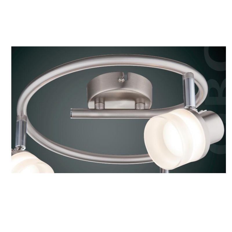 Vysokonapěťové LED bodové světlo-3, s plastovým odstínem válce