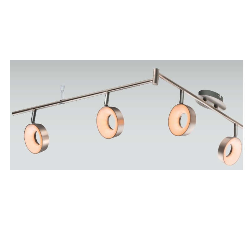 Vysoké napětí LED spot light-6, s kruhovým plastovým stínem