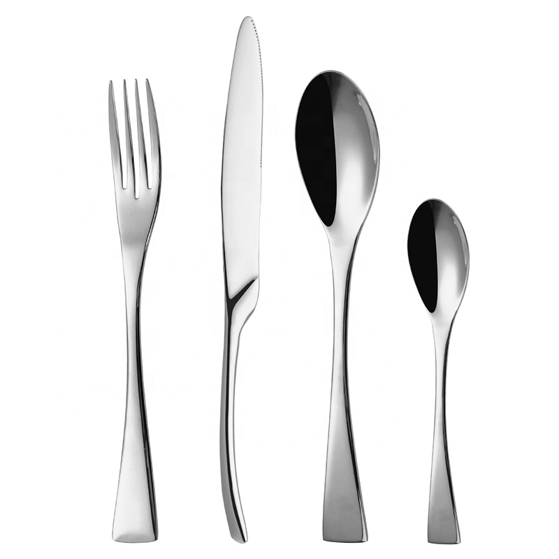 evropský styl 4 ks zrcadlo leštidlo svatba nerez ocel modern í flatware