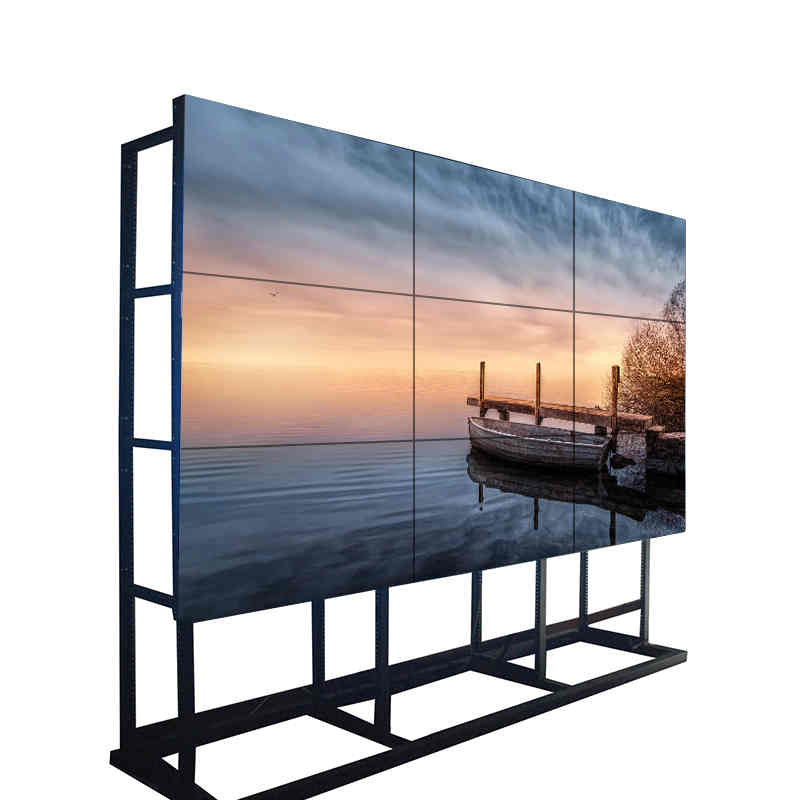 55 palcový 0,88 mm rámeček 500 NIT LG LCD Video stěny Systémový monitorový monitor pro velitelské centrum, nákupní středisko, kontrolní místnost s řetězci