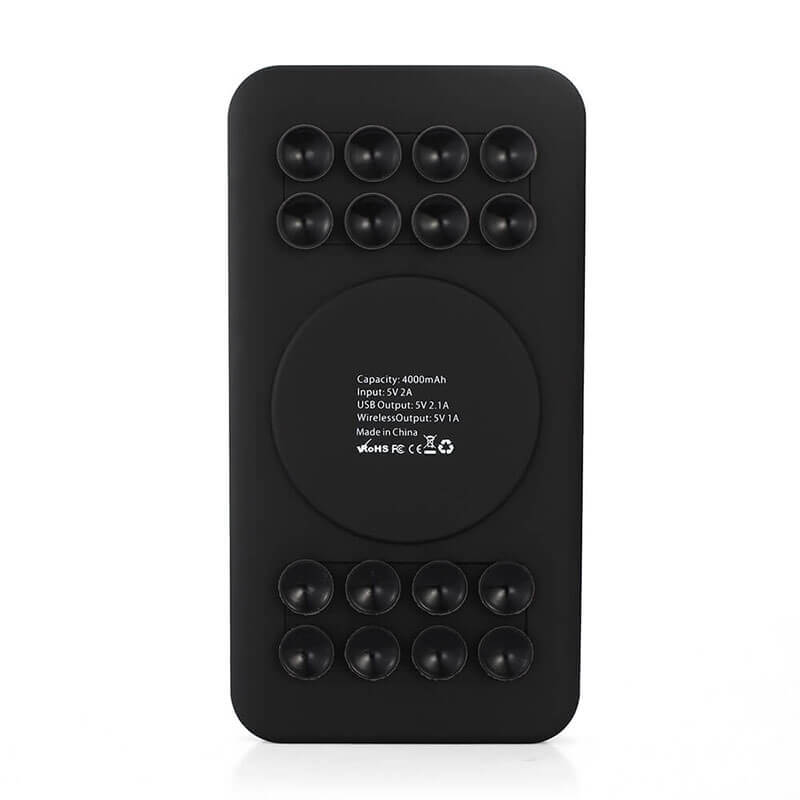4000MAH/5000MAH/10000MAH Wireless Fast Charging Power Bank s Suction Cup for All Smart Phones
