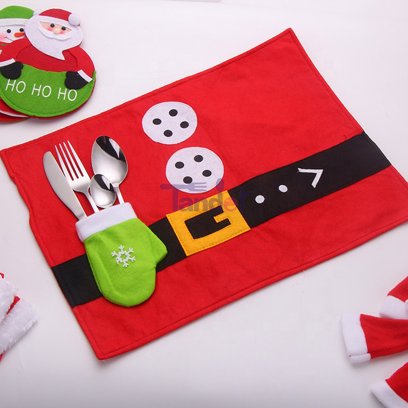 Kreativní vánoční dekorace Produkt Vánoční stůl Mat