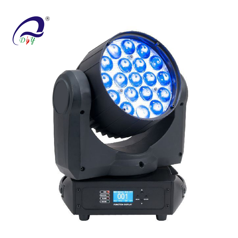 PL-65 19ks*12W mytí LED Zoom Moving Head Light for stage and disco